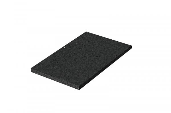 Pad Megawood für Megawood Terrassendielen Black (schwarz) 100 x 60 x 3 mm