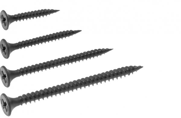 Schraube Rigips Rigidur für Metall-UK schwarz phosphatiert 3,5 x 25 mm